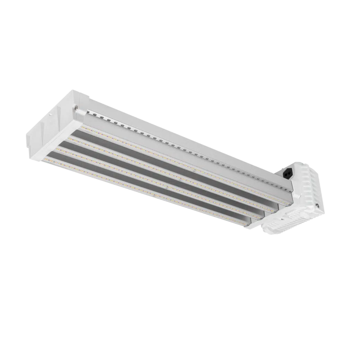 uniformity The fixture with its optical lens is able to achieve excellent light distribution. The innovative optical lens ensures high light uniformity, at every possible height. We guarantee the best light distribution possible that makes the fixture perfectly suited for hybrid installations or situations that require the one-to-one replacement of a 1000W HPS fixture. The optical lens retains the light uniformity on the crop. It is not necessary to reconfigure the complete fixture installation, so high installation costs are avoided.