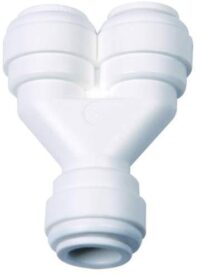 TWO WAY SPLITTER 3/8 in